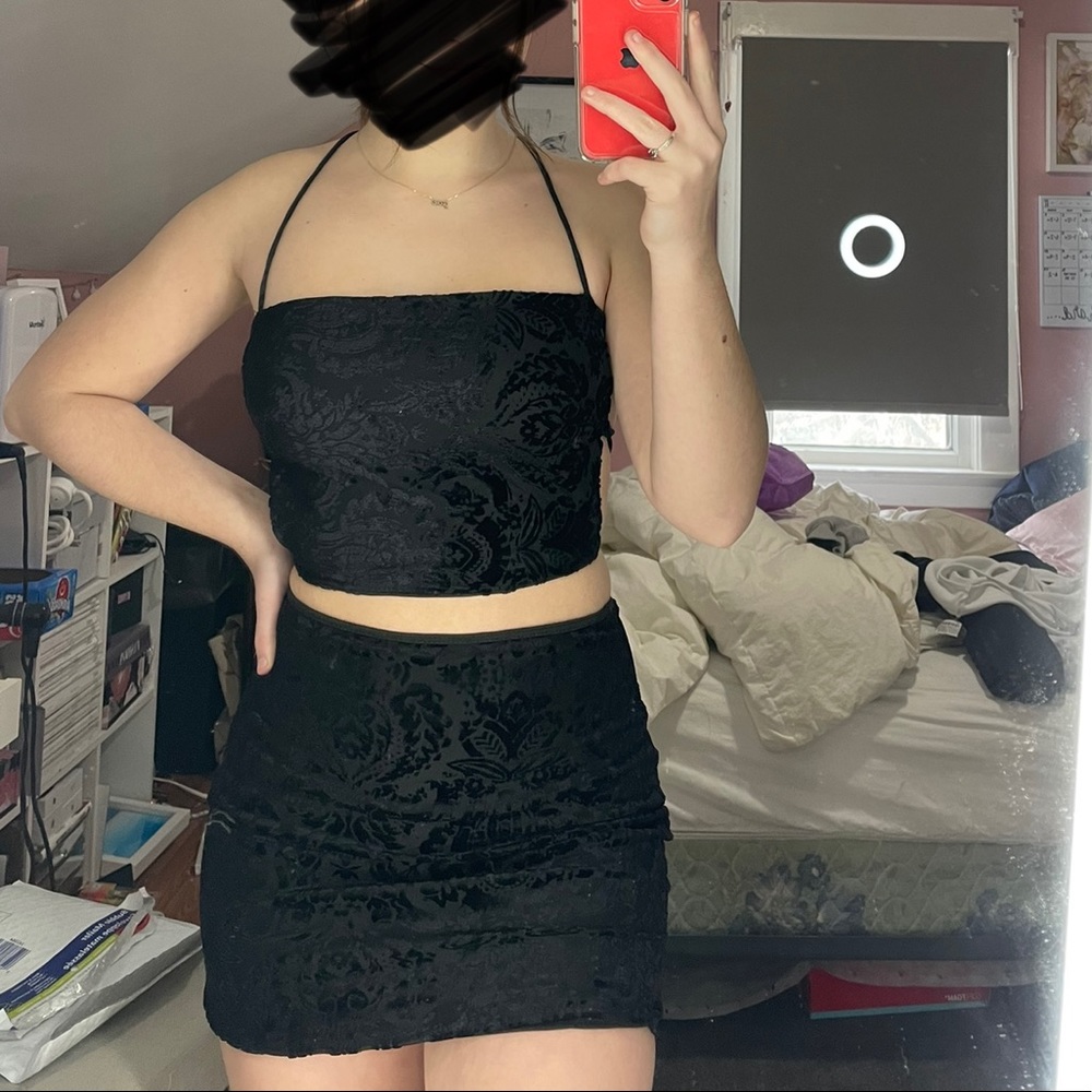 (Sold Elsewhere) Lucy In The Sky Two Piece Skirt Set! Size XS